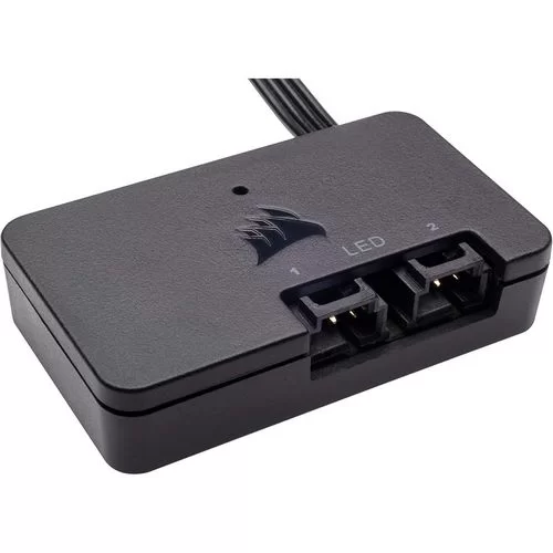 ערכת 3 מאווררים כולל Lighting Node CORE Corsair LL120 RGB לבן 120mm