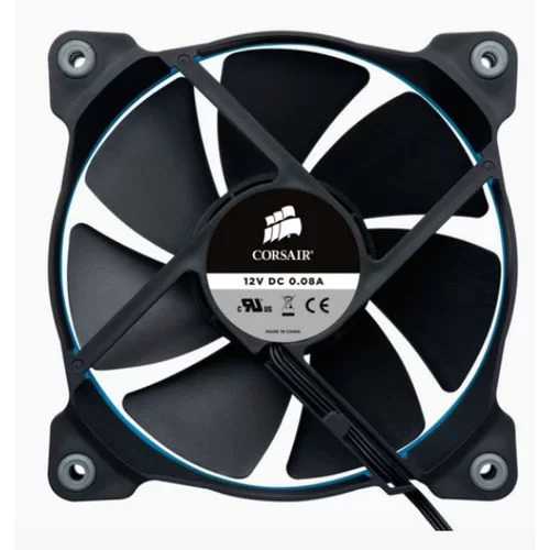 2 Fans Set Corsair Air Series SP120 Quiet Edition High Static Pressure 120mm Color:black, red, blue