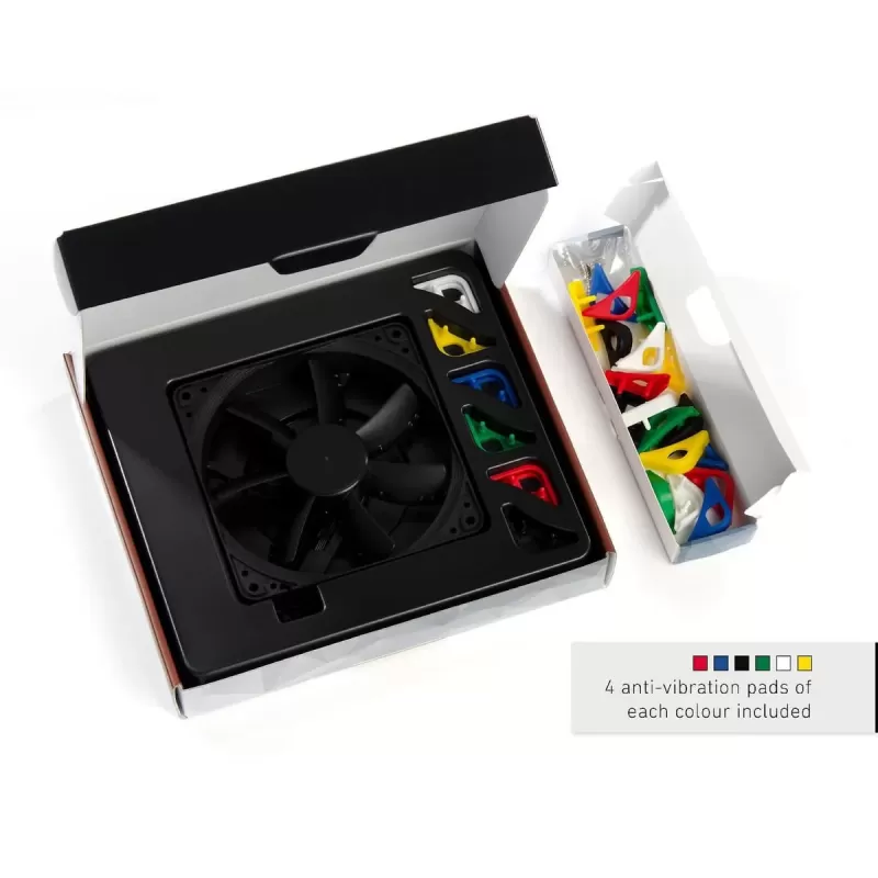 מאוורר למארז Noctua NF-S12A PWM CHROMAX.BLACK.SWAP 120mm מאוורר למארז Noctua NF-S12A PWM CHROMAX.BLACK.SWAP 120mm