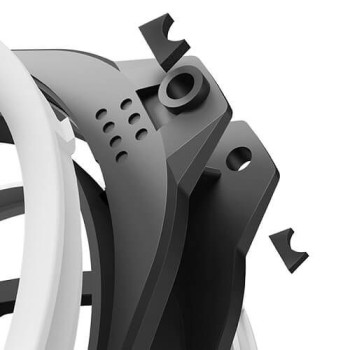 מאוורר למארז Antec Prizm X 120 ARGB 3+C 120mm צבע שחור