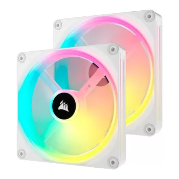 מאוורר למארז Corsair iCUE LINK QX140 RGB 140mm צבע לבן מאוורר למארז Corsair iCUE LINK QX140 RGB 140mm צבע לבן