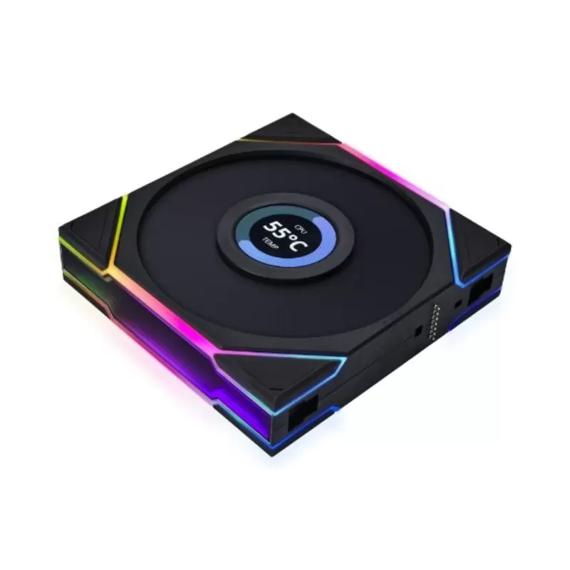 Case Fan LIAN-LI 120mm TL120 LCD Reverse UNI black Case Fan LIAN-LI 120mm TL120 LCD Reverse UNI black