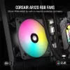 Case Fan Corsair iCUE AR120 Digital RGB 120mm PWM Fan, Triple Pack Color:black