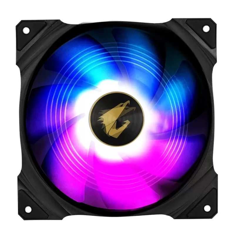 מאוורר למארז Gigabyte AORUS 140 ARGB FAN 140mm צבע שחור - יבואן רשמי מאוורר למארז Gigabyte AORUS 140 ARGB FAN 140mm צבע שחור - יבואן רשמי