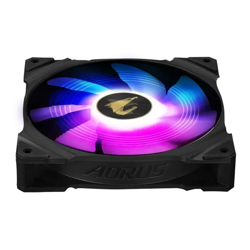 מאוורר למארז Gigabyte AORUS 140 ARGB FAN 140mm צבע שחור - יבואן רשמי מאוורר למארז Gigabyte AORUS 140 ARGB FAN 140mm צבע שחור - יבואן רשמי
