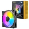 מאוורר למארז Antec TQ Tranquil 120mm ARGB PWM Fan צבע שחור