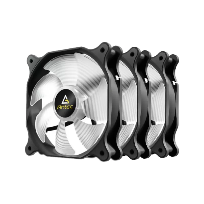 סט מאווררים למארז Antec F14 140mm x3 Fans צבע שחור