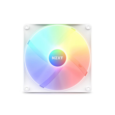 Вентилятор для Корпуса NZXT F140RGB Core 140mm Hub-Mounted RGB Fan белый Вентилятор для Корпуса NZXT F140RGB Core 140mm Hub-Mounted RGB Fan белый