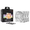 מאוורר למארז be quiet! Light Wings LX 120mm PWM לבן Triple-Pack מאוורר למארז be quiet! Light Wings LX 120mm PWM לבן Triple-Pack