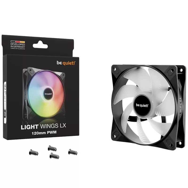 Case Fan be quiet! Light Wings LX BL120 120mm PWM Case Fan be quiet! Light Wings LX BL120 120mm PWM