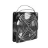 Case Fan 12cm Fan With Cable and Grill 120mm Color:black