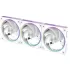 מאוורר למארז Zalman ZM-DF120 A3 120mm Daisy Chain PWM 3-Pack לבן