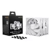 Case Fan be quiet! Pure Wings 3 120mm PWM Reverse 3-Pack white