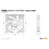 Case Fan be quiet! Pure Wings 3 120mm PWM Reverse 3-Pack white