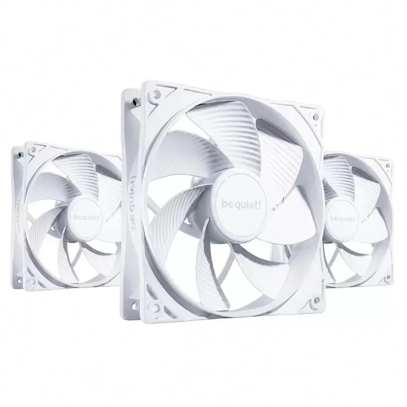 Case Fan be quiet! Pure Wings 3 120mm PWM Reverse 3-Pack white