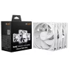 Case Fan be quiet! Pure Wings 3 120mm PWM Reverse 3-Pack white