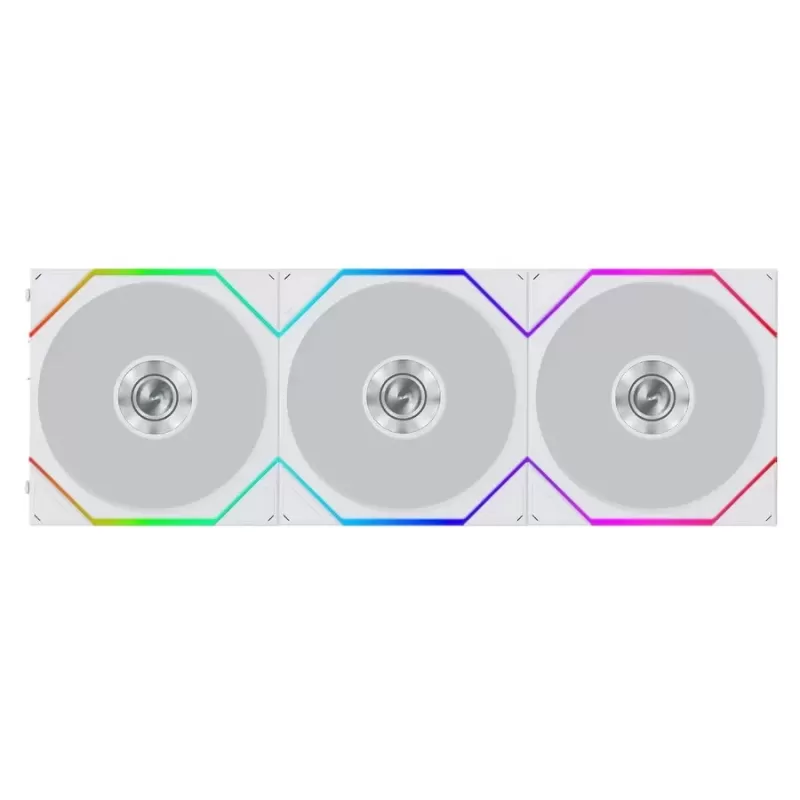 Case Fan LIAN-LI 120mm UNI FAN TL FLEX Reverse Blade 3-Pack white