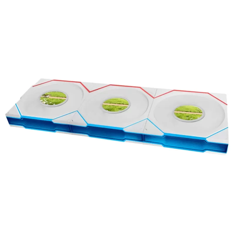 Case Fan LIAN-LI 120mm UNI FAN TL LCD FLEX Reverse Blade 3-Pack white