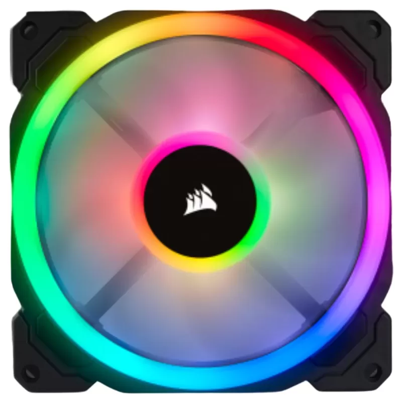 Case Fan Corsair LL120 RGB 120mm Dual Light Loop RGB LED PWM Fan - Single Pack Case Fan Corsair LL120 RGB 120mm Dual Light Loop RGB LED PWM Fan - Single Pack