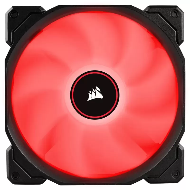 מאוורר למארז Corsair Air Series AF140 LED (2018) Red Single Pack 140mm צבע