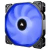 מאוורר למארז Corsair Air Series AF140 LED (2018) שחור, כחול 140mm