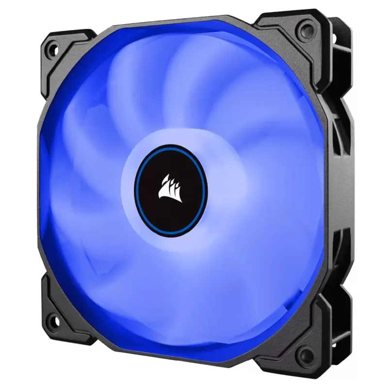 מאוורר למארז Corsair Air Series AF140 LED (2018) שחור, כחול 140mm