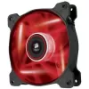 Two Fans Corsair Air Series AF120 LED Red Quiet Edition High Airflow black, red 120mm