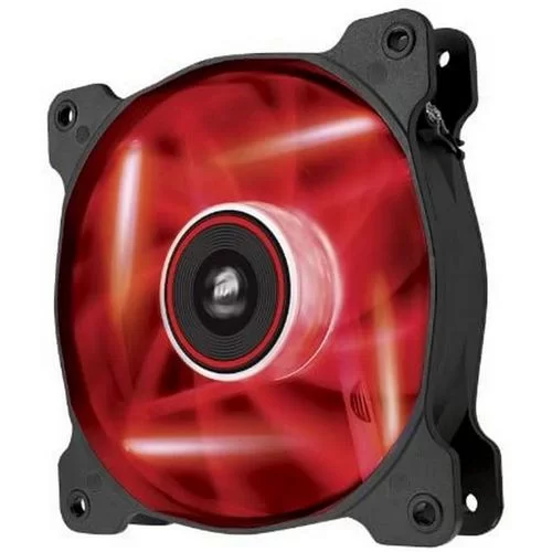 Two Fans Corsair Air Series AF120 LED Red Quiet Edition High Airflow black, red 120mm