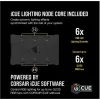 Kit 3 Fans Corsair iCUE QL120 RGB Lighting Node CORE 120mm