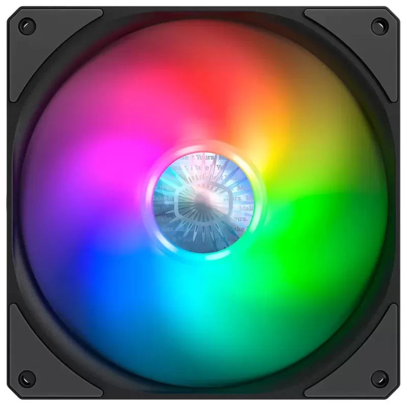 מאוורר למארז Cooler Master SICKLEFLOW 140 ARGB 140mm צבע שחור