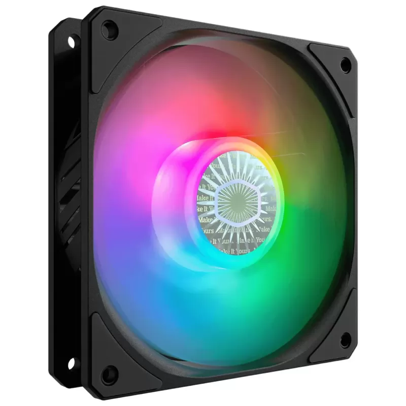 מאוורר למארז Cooler Master SICKLEFLOW 140 ARGB 140mm צבע שחור