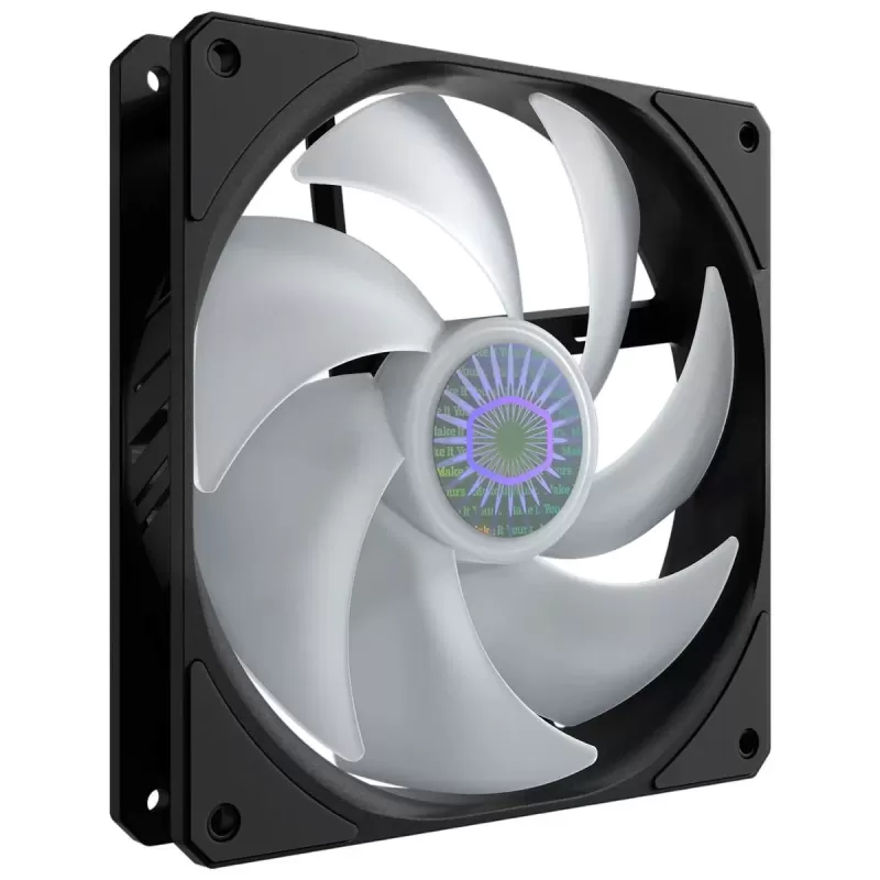 מאוורר למארז Cooler Master SICKLEFLOW 140 ARGB 140mm צבע שחור