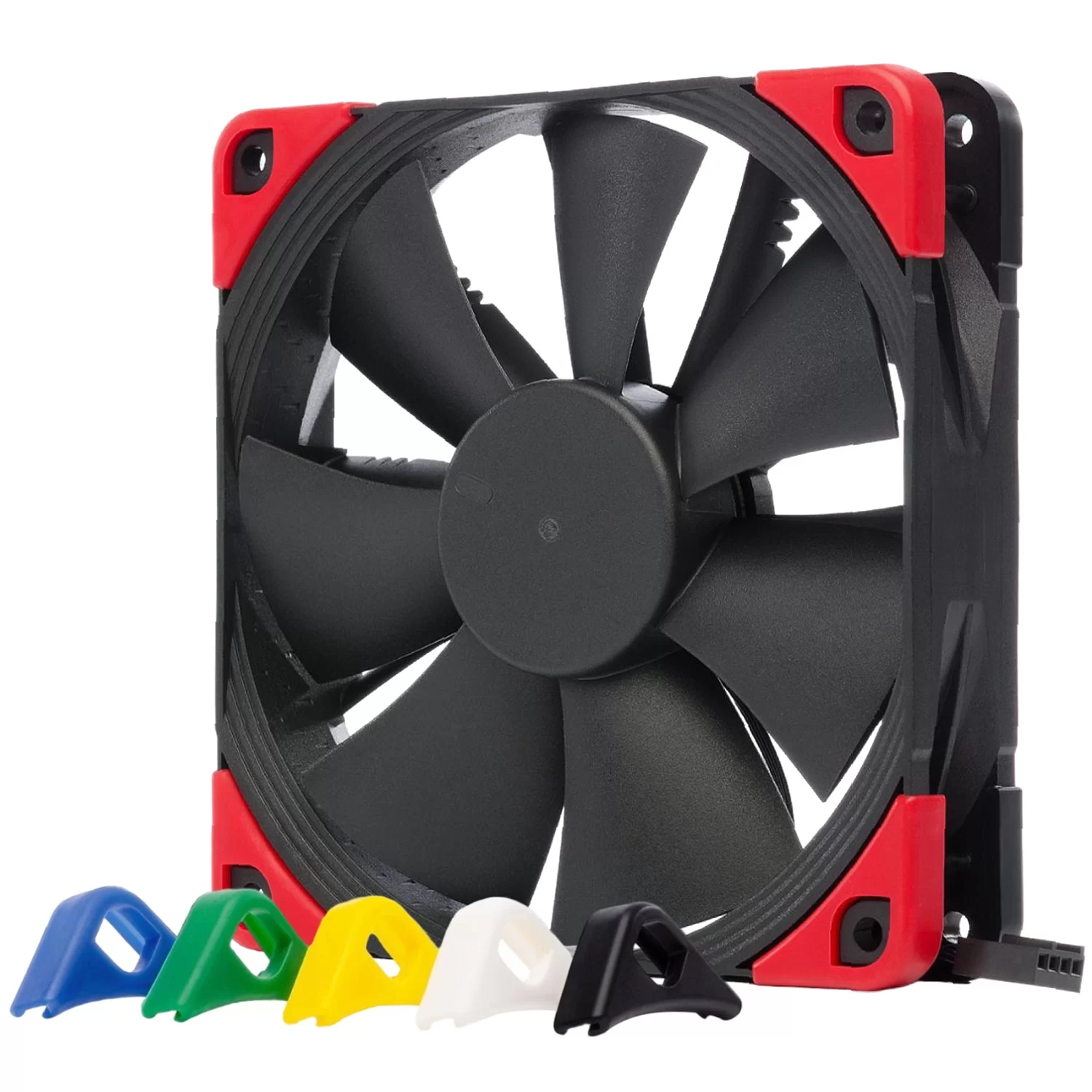 Вентилятор для Корпуса Noctua NF-F12 PWM CHROMAX.BLACK.SWAP 120mm