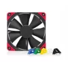 מאוורר למארז Noctua NF-F12 PWM CHROMAX.BLACK.SWAP 120mm