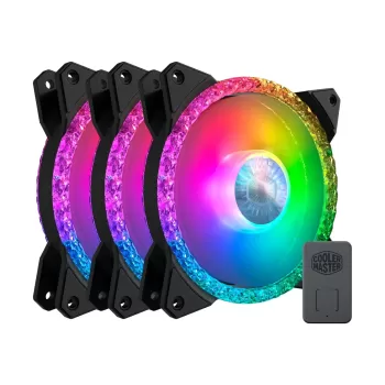 מאווררים למארזים Cooler Master MASTERFAN MF120 PRISMATIC 3 IN 1 120mm צבע שחור מאווררים למארזים Cooler Master MASTERFAN MF120 PRISMATIC 3 IN 1 120mm צבע שחור