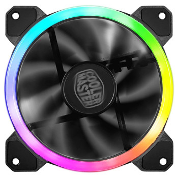 מאוורר למארז Cooler Master MASTERFAN MF120 S2 120mm צבע שחור מאוורר למארז Cooler Master MASTERFAN MF120 S2 120mm צבע שחור
