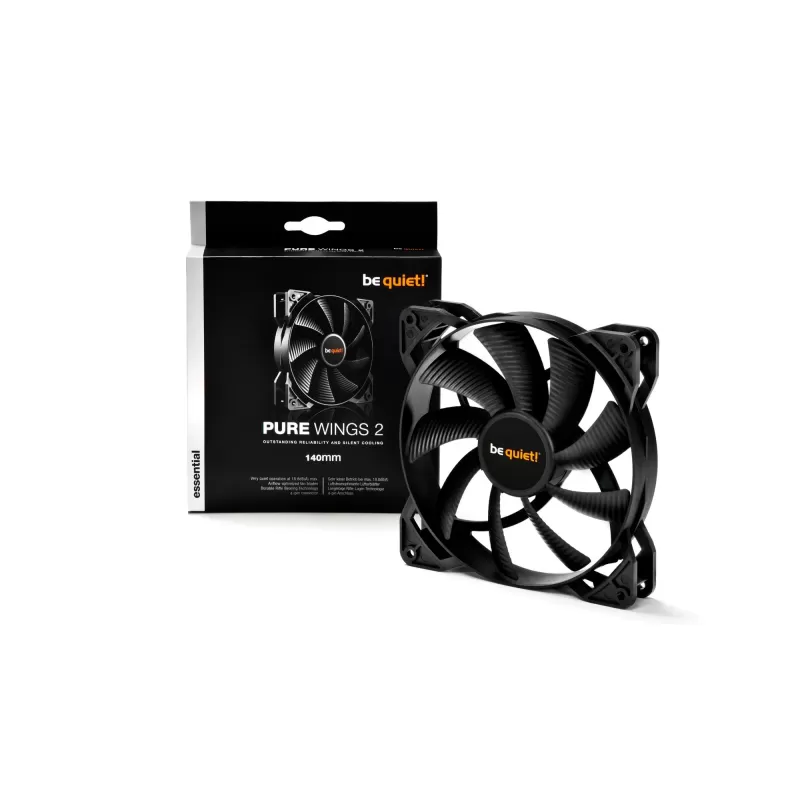 Вентилятор для Корпуса be quiet! PURE WINGS 2 140mm Цвет:чёрный