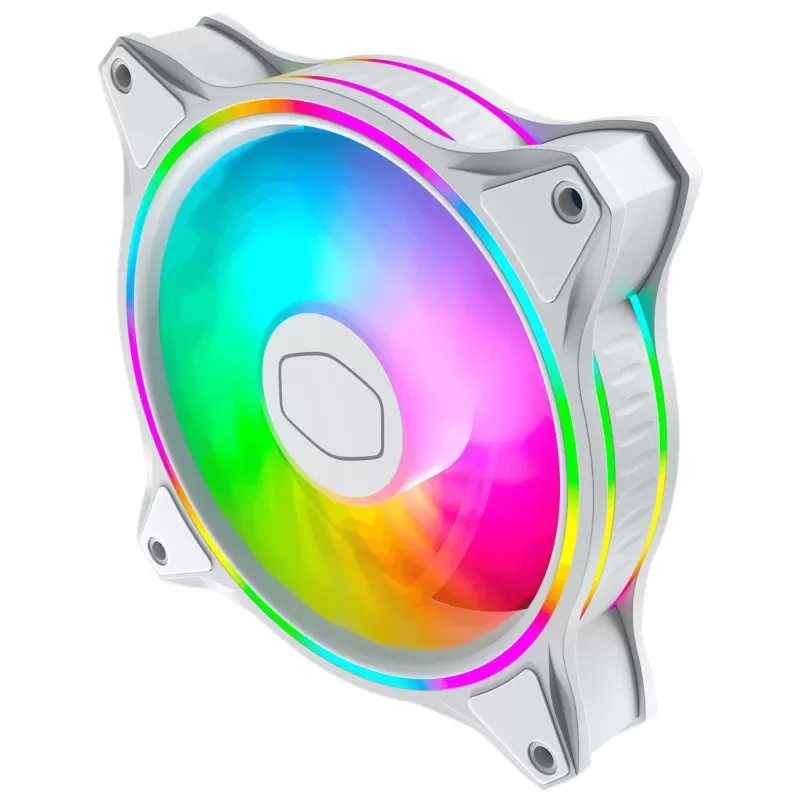 Case Fan Cooler Master MASTERFAN MF120 HALO white 120mm Case Fan Cooler Master MASTERFAN MF120 HALO white 120mm