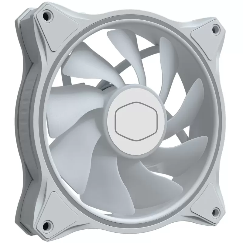 Case Fan Cooler Master MASTERFAN MF120 HALO white 120mm Case Fan Cooler Master MASTERFAN MF120 HALO white 120mm