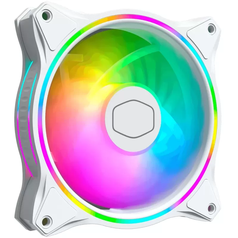 Case Fan Cooler Master MASTERFAN MF120 HALO white 120mm Case Fan Cooler Master MASTERFAN MF120 HALO white 120mm