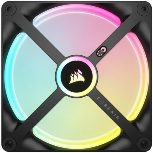 מאוורר למארז Corsair iCUE LINK QX140 RGB 140mm PWM PC Fans Starter Kit with