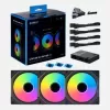 מאוורר למארז LIAN-LI 120mm SL-INF (UF-SLIN120-3B) UNI שחור 3-Fan