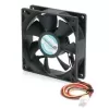 Case Fan Shagon Double Ball Bearing 1600rpm 140mm Case Fan Color:black