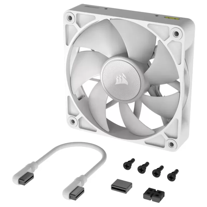 מאוורר למארז Corsair RX140 RGB iCUE LINK 140mm צבע לבן
