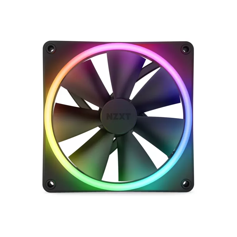 מאוורר למארז NZXT F140 RGB Duo 140mm Dual-Sided RGB Fan שחור מאוורר למארז NZXT F140 RGB Duo 140mm Dual-Sided RGB Fan שחור