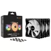 מאוורר למארז be quiet! Light Wings LX 120mm PWM Triple-Pack מאוורר למארז be quiet! Light Wings LX 120mm PWM Triple-Pack