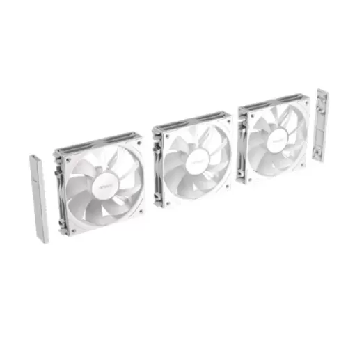 מאוורר למארז Antec C120 ARGB 120mm PWM לבן 3x Fans
