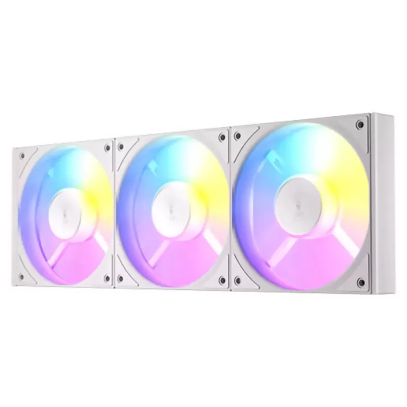 מאוורר למארז Antec C120 ARGB 120mm PWM לבן 3x Fans