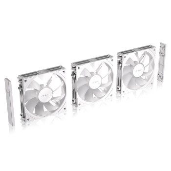 מאוורר למארז Antec C120 ARGB 120mm PWM לבן 3x Fans