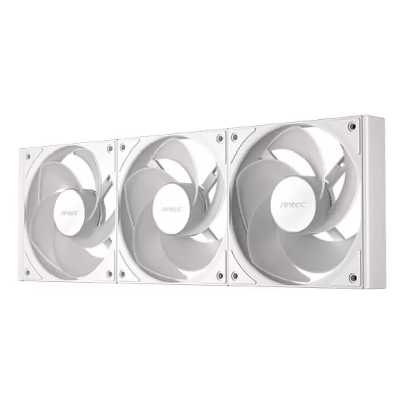מאוורר למארז Antec C120 ARGB 120mm PWM לבן 3x Fans